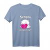 Anime Kawaii Katze Senpai Noticed Me Otaku Mädchen T-Shirt - Süßes Cosplay Geschenk für Anime Fans & Kinder