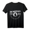 Im Notfall Katze bitte hier platzieren T-Shirt – Lustiges Katzen Motiv für Katzenfans, Weihnachten & Geburtstag Geschenk
