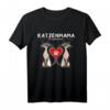Katzenmama und Katzenpapa T-Shirt für Katzenliebhaber - Perfektes Partnerlook und Geburtstagsgeschenk für Katzenfans