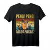 Cat Peng Peng Madafakas Vintage Crazy Cat Funny T-Shirt – Lustiges Tiermotiv für Katzenliebhaber, Männer, Frauen & Kinder