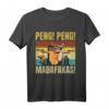 Cat Peng Peng Madafakas Vintage Crazy Cat Funny T-Shirt – Lustiges Tiermotiv für Katzenliebhaber, Männer, Frauen & Kinder