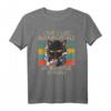 I Hate Morning People And Mornings And People Kaffee Katze T-Shirt – Lustiges Morgenmuffel Shirt für Büro und Kaffeeliebhaber