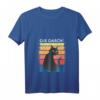 Damen Ois oasch Katzen Design T-Shirt mit V-Ausschnitt – Lustiges Geschenk für Katzenliebhaber, Katzenmamas & Katzenväter