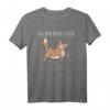 Ich bin nicht dick ich bin flauschig T-Shirt – Lustiges Kuschelkatzen Geschenk für Freunde, Familie & Tierliebhaber zu Geburtstag, Weihnachten & Vatertag