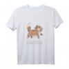 Ich bin nicht dick ich bin flauschig T-Shirt – Lustiges Kuschelkatzen Geschenk für Freunde, Familie & Tierliebhaber zu Geburtstag, Weihnachten & Vatertag