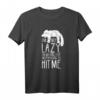 Katze Lustig Witzig Fun Spruch Ich Bin Nicht Faul! T-Shirt – Originelles Geschenk für Katzenfans im Vintage Retro-Style für Damen, Herren & Kinder
