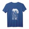 Katze Lustig Witzig Fun Spruch Ich Bin Nicht Faul! T-Shirt – Originelles Geschenk für Katzenfans im Vintage Retro-Style für Damen, Herren & Kinder