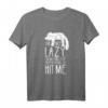 Katze Lustig Witzig Fun Spruch Ich Bin Nicht Faul! T-Shirt – Originelles Geschenk für Katzenfans im Vintage Retro-Style für Damen, Herren & Kinder