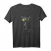 Lustiges Meh Cat Geschenk für Katzenliebhaber - Vintage Katze Wütendes Katzen T-Shirt als originelles Geschenk für Tierfans und Katzenbesitzer