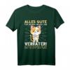 Jobwechsel Kollegen Abschied T-Shirt – Humorvolles Arbeitskollegin Shirt mit Katze für neuen Job & Teamwechsel