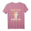 Jobwechsel Kollegen Abschied T-Shirt – Humorvolles Arbeitskollegin Shirt mit Katze für neuen Job & Teamwechsel