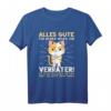 Jobwechsel Kollegen Abschied T-Shirt – Humorvolles Arbeitskollegin Shirt mit Katze für neuen Job & Teamwechsel