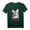 Satan Katze Lucipurr 666 Teufel Katzenbesitzer Metal T-Shirt – Humorvolles Halloween & Karneval Kostüm für Katzenliebhaber & Teufel-Fans