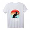 Cats And Wine Makes Everything Fine T-Shirt – Lustiges Katzen- und Wein-Design für Wein- und Katzenliebhaber, ideal zum Geburtstag und für Feierlichkeiten