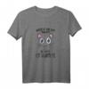 Vorsicht Vor Dem Frauchen Die Katze Ist Harmlos T-Shirt - Lustiges Geschenk für Katzenliebhaber und Katzenmamas mit Humor