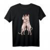 Sphynx Katze Sphinx Nacktkatze T-Shirt – Perfektes Geschenk für Katzenliebhaber, Züchter & Tierfreunde zu Muttertag, Vatertag, Weihnachten & Geburtstag