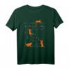 Niedliche Katze mit Musiknote T-Shirt – Lustiges Design für Musiker, Tierliebhaber, Musiklehrer & Geschenke zu Weihnachten oder Geburtstag