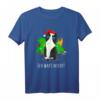 Witziges Weihnachts T-Shirt mit Katze für Damen und Herren - Perfekt als Geschenk zu Weihnachten