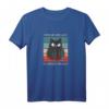I reg mi ned auf Katzen Design mit schwarzer Katze - Humorvolles T-Shirt für Katzenliebhaber, Mamas & Papas