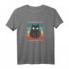 I reg mi ned auf Katzen Design mit schwarzer Katze - Humorvolles T-Shirt für Katzenliebhaber, Mamas & Papas