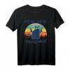 Cat Pew Pew Madafakas Vintage Retro Crazy Katze Funny T-Shirt – Lustiges Tiermotiv für Katzenliebhaber und Humor-Fans