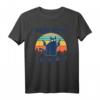 Cat Pew Pew Madafakas Vintage Retro Crazy Katze Funny T-Shirt – Lustiges Tiermotiv für Katzenliebhaber und Humor-Fans