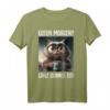 Kaffee Morgenmuffel Mitarbeiter Spruch Lustig Katze Geschenk T-Shirt - Ironischer Witz für Arbeit, Teenager & Katzenfans