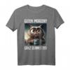 Kaffee Morgenmuffel Mitarbeiter Spruch Lustig Katze Geschenk T-Shirt - Ironischer Witz für Arbeit, Teenager & Katzenfans
