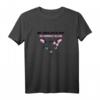 Damen T-Shirt mit Katze - Unterstützung, Trost & Liebe | Nicht allein mit Katzen-Gesicht & Tatzenmotiven