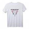 Damen T-Shirt mit Katze - Unterstützung, Trost & Liebe | Nicht allein mit Katzen-Gesicht & Tatzenmotiven