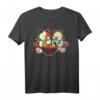Japanisches Anime Kawaii Ramen Nudeln Katze T-Shirt für Männer, Frauen und Kinder – Süßes Design für Anime- und Kawaii-Fans