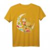 Día de Los Muertos T-Shirt mit Katze und Mond – Kulturelles Design für Feierlichkeiten und Alltag
