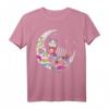 Día de Los Muertos T-Shirt mit Katze und Mond – Kulturelles Design für Feierlichkeiten und Alltag
