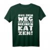 Ich Muss Zu Den Katzen - Lustiges Katzenliebhaber T-Shirt für Katzenbesitzer, Katzenmamas & Tierliebhaber, perfektes Geschenk für Weihnachten, Geburtstag & Valentinstag