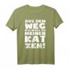 Ich Muss Zu Den Katzen - Lustiges Katzenliebhaber T-Shirt für Katzenbesitzer, Katzenmamas & Tierliebhaber, perfektes Geschenk für Weihnachten, Geburtstag & Valentinstag