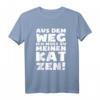 Ich Muss Zu Den Katzen - Lustiges Katzenliebhaber T-Shirt für Katzenbesitzer, Katzenmamas & Tierliebhaber, perfektes Geschenk für Weihnachten, Geburtstag & Valentinstag