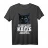 Damit Meine Katze Ihr Luxusleben Genießen Kann Geschenk T-Shirt – Humorvolles Katzen T-Shirt für Katzenbesitzer zu Geburtstag & Weihnachten