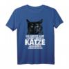 Damit Meine Katze Ihr Luxusleben Genießen Kann Geschenk T-Shirt – Humorvolles Katzen T-Shirt für Katzenbesitzer zu Geburtstag & Weihnachten