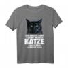 Damit Meine Katze Ihr Luxusleben Genießen Kann Geschenk T-Shirt – Humorvolles Katzen T-Shirt für Katzenbesitzer zu Geburtstag & Weihnachten