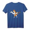 Lustiges Katze mit Einhorn Schwimmring T-Shirt – Perfektes Geschenk für Katzenliebhaber, Tierärzte & Tiersitter