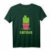 Kaktus Katzen T-Shirt - Süßes Tier- und Pflanzenmotiv für Katzen- und Kakteenliebhaber