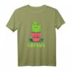 Kaktus Katzen T-Shirt - Süßes Tier- und Pflanzenmotiv für Katzen- und Kakteenliebhaber
