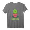 Kaktus Katzen T-Shirt - Süßes Tier- und Pflanzenmotiv für Katzen- und Kakteenliebhaber