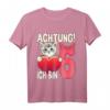 Kinder Katzen 6 Jahre Geburtstagsshirt - Süßes Katzen T-Shirt für Jungen und Mädchen zum Geburtstag & Kindergartenfeier