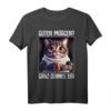 Kaffee Morgenmuffel Mitarbeiter Spruch Lustig Katze Geschenk T-Shirt - Ironisches Witzshirt für Arbeit, Teenager & Katzenliebhaber