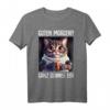 Kaffee Morgenmuffel Mitarbeiter Spruch Lustig Katze Geschenk T-Shirt - Ironisches Witzshirt für Arbeit, Teenager & Katzenliebhaber