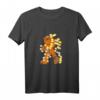 Lustiges leuchtendes Katzen T-Shirt mit Lichterkette – Originelles Weihnachtsoutfit & Geschenk für Tierliebhaber