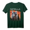 Vintage Catzilla Lustiges Kätzchen T-Shirt – Retro Katzenmode für Katzenliebhaber, Katzenmütter & -väter, perfektes Geschenk
