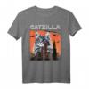 Vintage Catzilla Lustiges Kätzchen T-Shirt – Retro Katzenmode für Katzenliebhaber, Katzenmütter & -väter, perfektes Geschenk