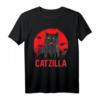 Lustiges Katze Sweety Cat T-Shirt mit Stadtzerstörung – Perfektes Geschenk für Katzenliebhaber zu Weihnachten & Geburtstag